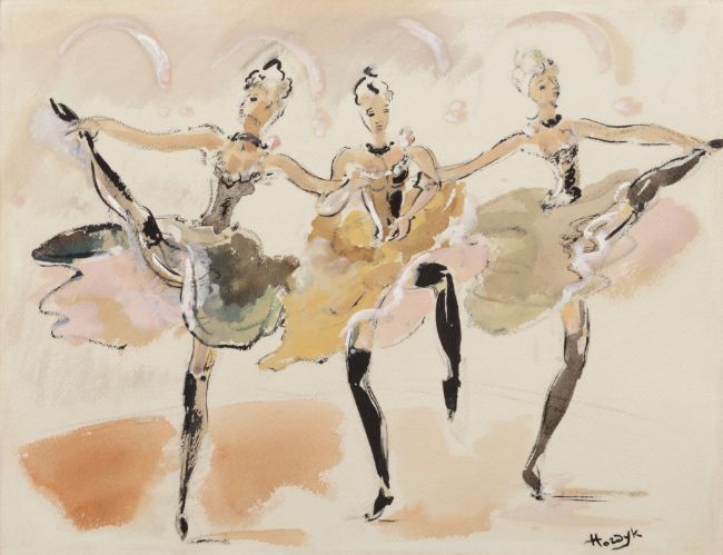 Gerard Hordijk | Franse Cancan van het Gaite Parisienne Ballet