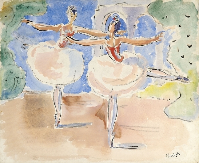 Gerard Hordijk | Twee Ballerina's