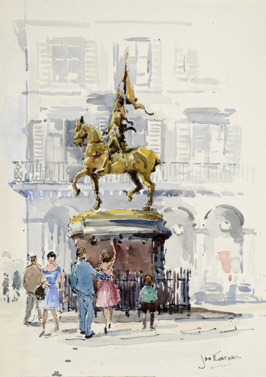 Jan Korthals | Statue of Jeanne d'Arc in Paris