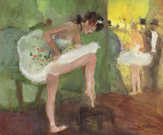 Jean-Gabriel Domergue | Coulisses de la danse a l Opera