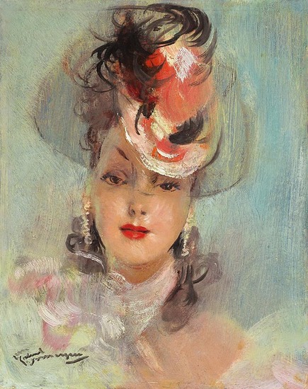 Jean-Gabriel Domergue | La Parisienne