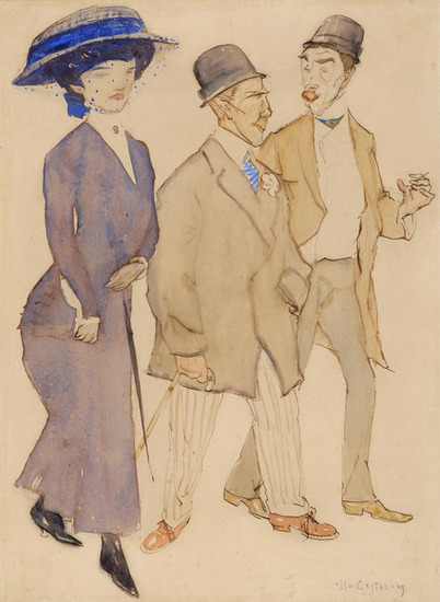 Leo Gestel | Departure out of the theatre