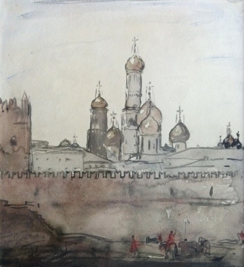Marius Bauer | View of the Kremlin