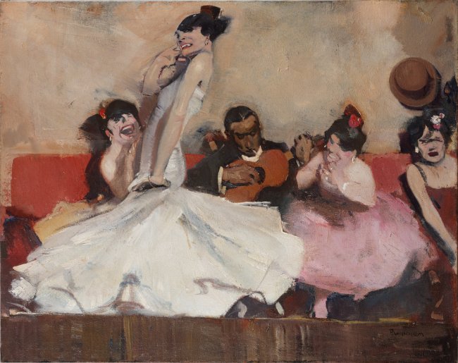 Piet van der Hem | Flamenco danseres, 1914