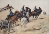 Riding Artillery, 1883