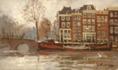 Amstel hoek Prinsengracht, Amsterdam