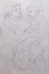 Father and son, circa 1858-59